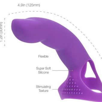 Simple And True Extra Touch Finger Dong Purple