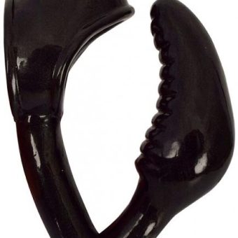 Royal Hiney Red The Earl Black Cock Ring Butt Plug Combo