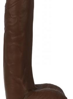 Thinz 7 inches Slim Dong with Balls Chocolate Brown