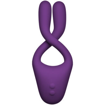 Tryst V2 Bendable Multi Erogenous Zone Massager With Remote Purple