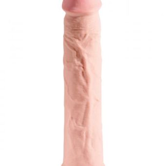 King Cock Triple Density 11 inches Dildo Beige