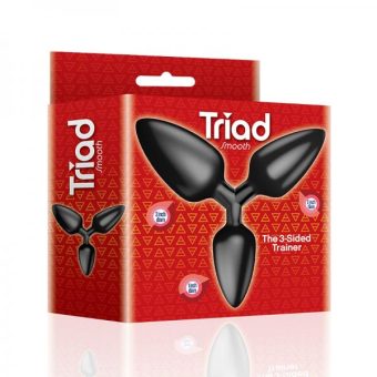 The 9's Triad 3-sided Butt Plug Smooth