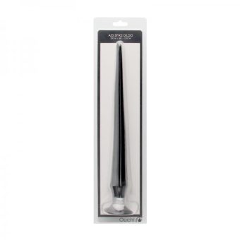 Ouch! Ass Spike Dildo 13 In. Black