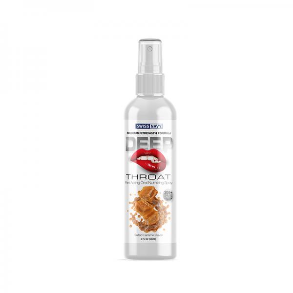 Swiss Navy Deep Throat Spray Salted Caramel