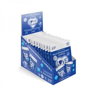 Love Bites - Male Enhancements Gummies 12 Pack 2 Pcs Per Pack 0.3oz