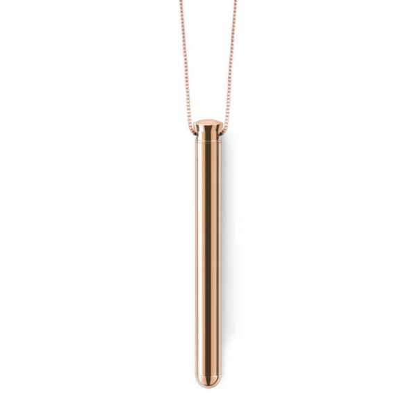 Le Wand Vibrating Necklace Rose Gold