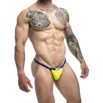 Malebasics Justin + Simon Bikini One Yellow O/s