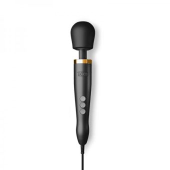 Doxy Die Cast Wand Matte Black & 24k Gold