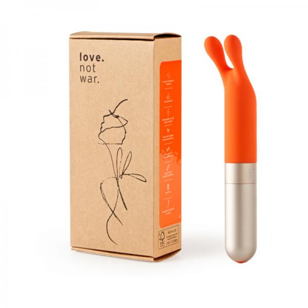 Love Not War Laska Orange