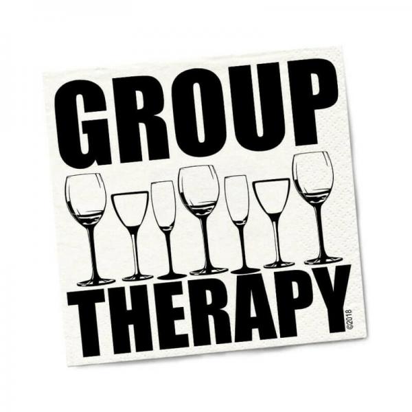 Twisted Wares Group Therapy Napkins 20-pack