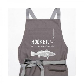 Twisted Wares Hooker On The Weekends Apron