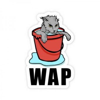 Twisted Wares Wap Sticker