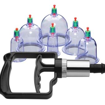 Sukshen 6 Piece Cupping Set With Acu-Points