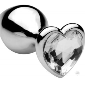 Frisky Icy Jewel Anal Plug Silver
