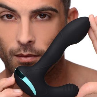 Maverick Rotating Vibrating Prostate Stimulator Black