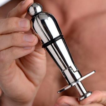 Petite Stainless Steel Ass Lock Anal Plug