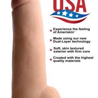 USA Cocks 12 Inches Ultra Real Dual Layer Suction Cup Dildo