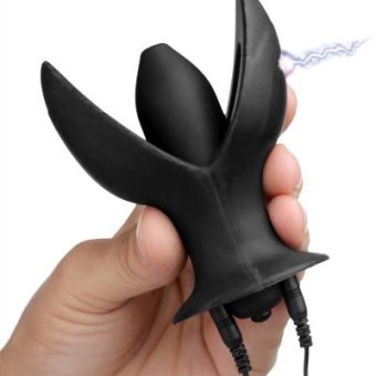 Electro Anchor Estim Vibrating Anal Plug