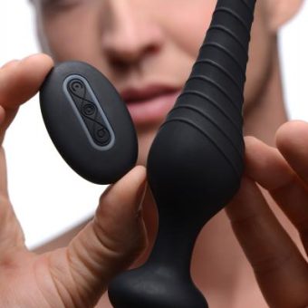 Under Control Vibrating Anal Plug With Remote Control