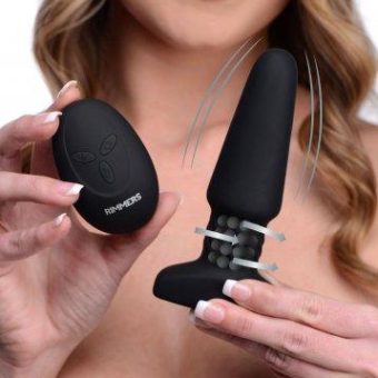 Rimmers Slim R Smooth Rimming Plug With Remote Control