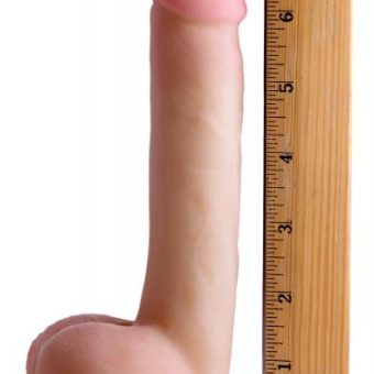 Slim Skintech Realistic 7 Inches Dildo With Balls