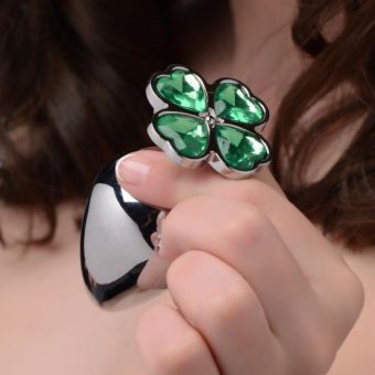 Booty Sparks Lucky Clover Gem Anal Plug Medium