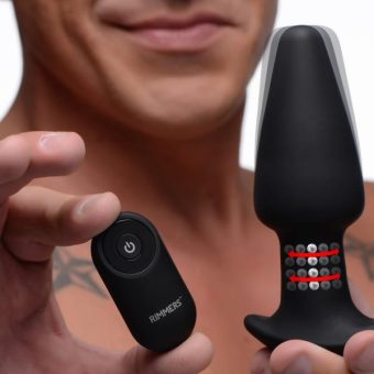 Rimmers Gyro-R 10X Smooth Rimming Plug With Remote Control