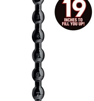 Hosed Beaded 19 Inch Anal Snake