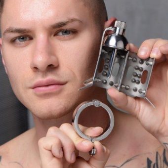 Spiked Chamber Chastity Cage