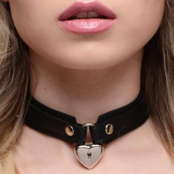 Locking Heart Collar