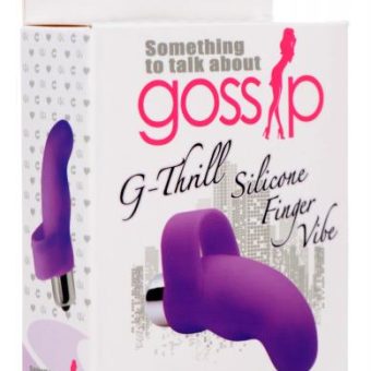 G-thrill Silicone Finger Vibe - Purple