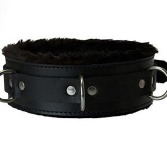 Strict Leather Premium Fur Lined Locking Collar S/M