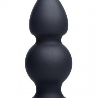 Tom Of Finland Weighted Silicone Anal Plug Black
