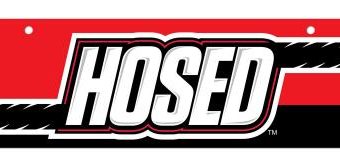 Hosed Display Sign