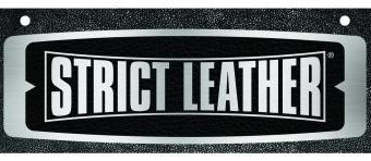 Strict Leather Display Sign