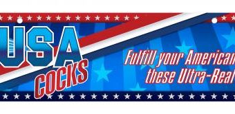 USA Cocks Display Sign