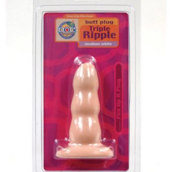 Triple ripple Butt Plug Medium