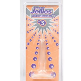 Crystal Jellies Jelly Butt Plug Small - Clear