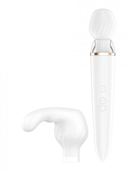 Satisfyer Double Wand-er White (net)