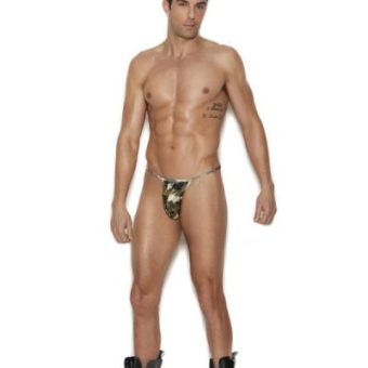 G-string Pouch W/ T-back Camo O/s
