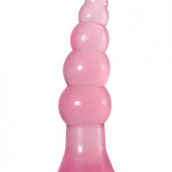Fun Jelly Butt Plugs Pink Set of 2