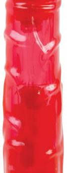 Easy O Red Rocket Realistic Vibrating Dildo