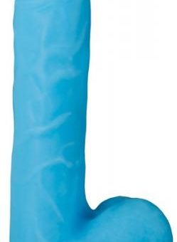 Touch And Glow Glow In The Dark Dildo Blue