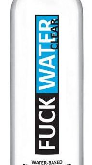 F*ck Water Clear Water Based Lubricant 16oz