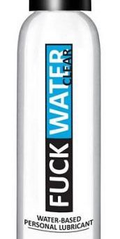 F*ck Water Clear H2O Water Based Lubricant 2oz