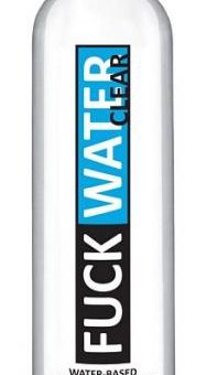 F*ck Water Clear H2O Water Based Lubricant 8oz