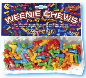 Weenie Chews Penis Candy