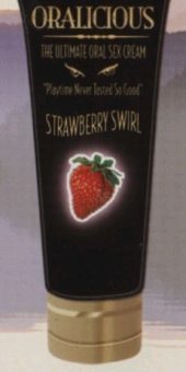 Oralicious Oral Sex Cream Strawberry 2oz