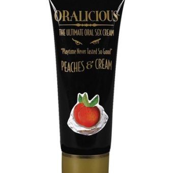 Oralicious Ultimate Oral Sex Cream 2 oz -  Peaches and Cream