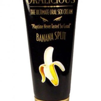 Oralicious Ultimate Oral Sex Cream 2oz Banana Split